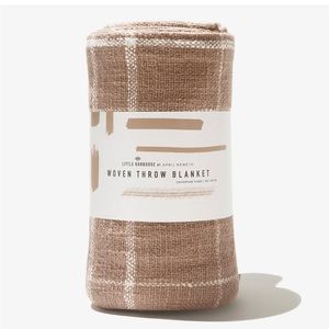 Little Korboose woven throw blanket 60x50, $26